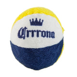 Grrrona Mexican Beer for Dogs Fun Plush Activity Toy for Dogs  Parody Pet Chew Toy