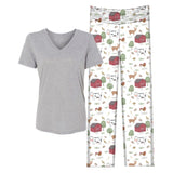 Happy Farms Pajamas and Robe Collection for Ladies/Girls by Jane Marie - The Pink Pigs, Animal Lover's Boutique