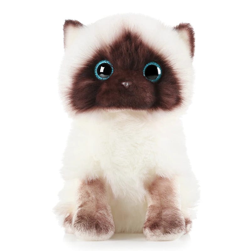 Simulation Siamese Cat Plush Toy*