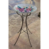 Bumble Bees 18" Glass Birdbath (stand sold separately)*