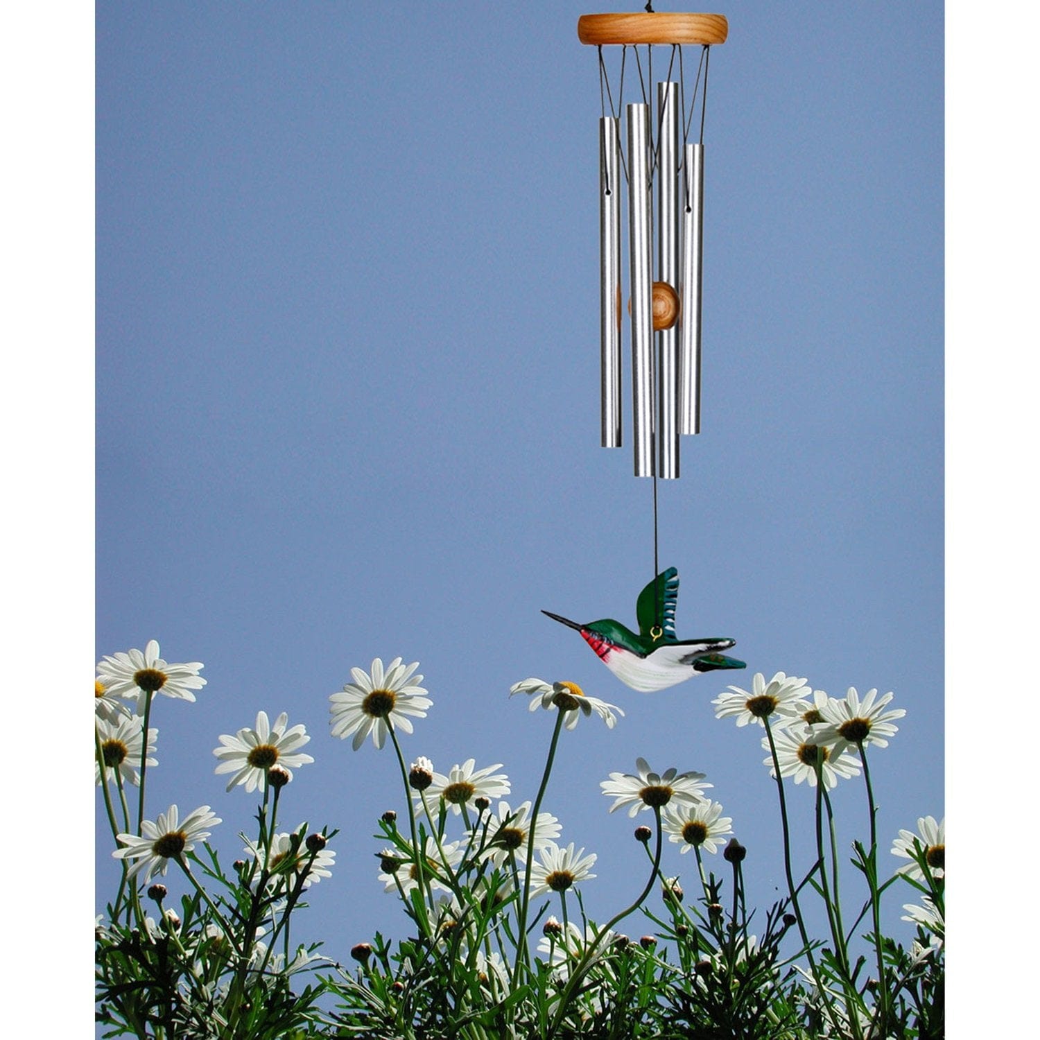Hummingbird Windchime Handpainted Small Chime - The Pink Pigs, Animal Lover's Boutique