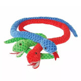 Scaley Colorful Large Plush Stuffed Snakes
