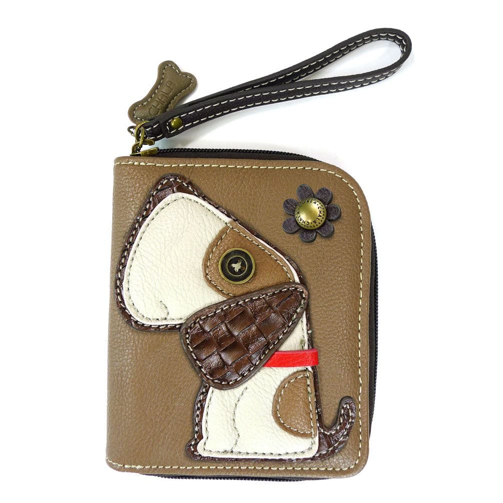 Kawaii Dog Chihuahua Print Coin Purse Beagle / Bichon Frise Money Bags  Women Earphone Key ID Credit