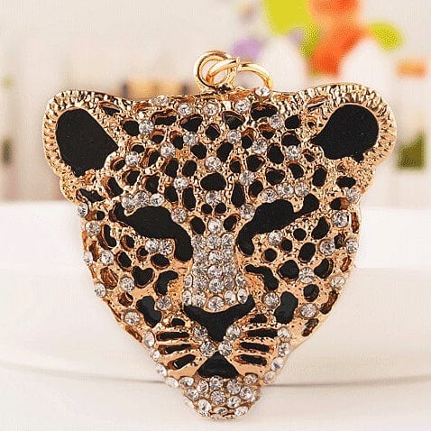 Rhinestone Jaguar Key Chain High Bling Beautiful Quality Keychain - The Pink Pigs, A Compassionate Boutique
