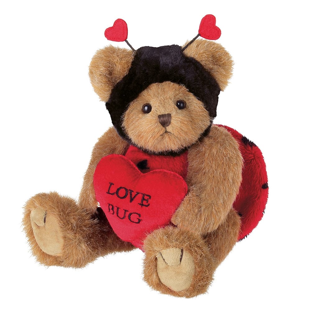 Love Bug Bear and You Stole My Heart Bear, Two Cutie Romantic Bears - The Pink Pigs, A Compassionate Boutique