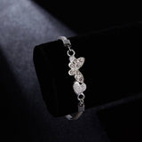 Trendy Silver Plated Crystal Bracelets Several Styles, Beautiful & Affordable!