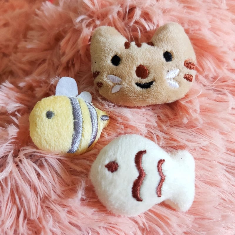 Cute Little Animal Shaped Catnip Plush Toys for Cats So much fun in such a little package! - The Pink Pigs, Animal Lover's Boutique