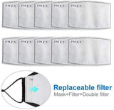 Replacement 10 Pack Filters For Face Masks Adults and Kids Sizes