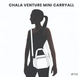 Mini-Carryall Totes by Chala, Paw Print, Turtle, Sunflower - The Pink Pigs, A Compassionate Boutique