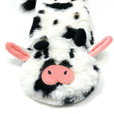 MOO Plush Cow Socks-THICK, knee high, slip resistant, SOOO CUTE! - The Pink Pigs, Animal Lover's Boutique