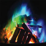Mystery Fire Colorful Flames for Fireplaces, Outdoors, Camping, Bonfires