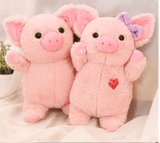 Medium Sized Plush Pink Piggies Boy and Girl Sweet Piggies*