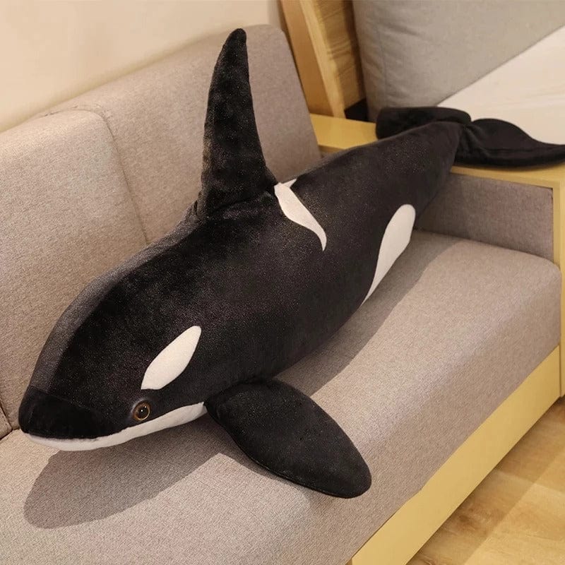 orca whale plush*
