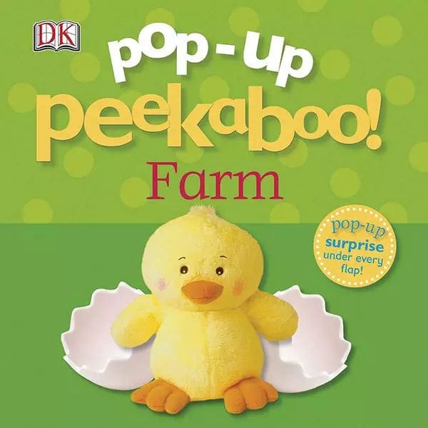 Peek-A-Boos Farm Animals Pop-Up Board Book for Kids