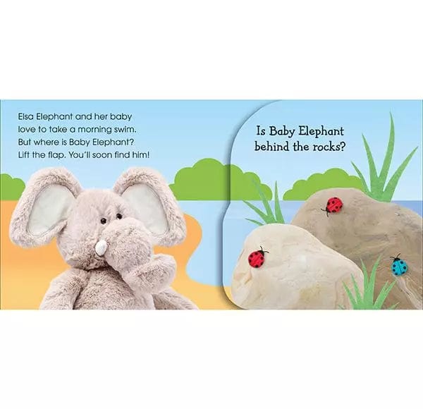 Peek-A-Boos Pop Up Baby Animals Book for Kids