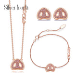 Pig Snout Jewelry Set! Necklace, Earrings, Bracelet or Save & Buy the SET! - The Pink Pigs, A Compassionate Boutique