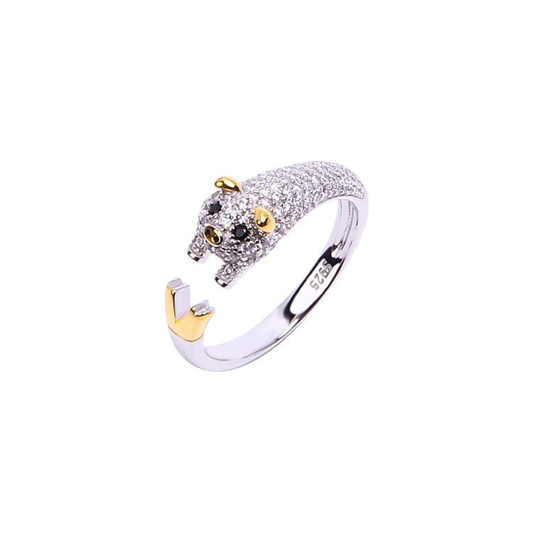 Elephant Shaped Animal Wrap Around Ring in Shiny Gold - Sizes 7 to 9  Available · DOTOLY Animal Jewelry · The Animal Wrap Rings and Jewelry Store