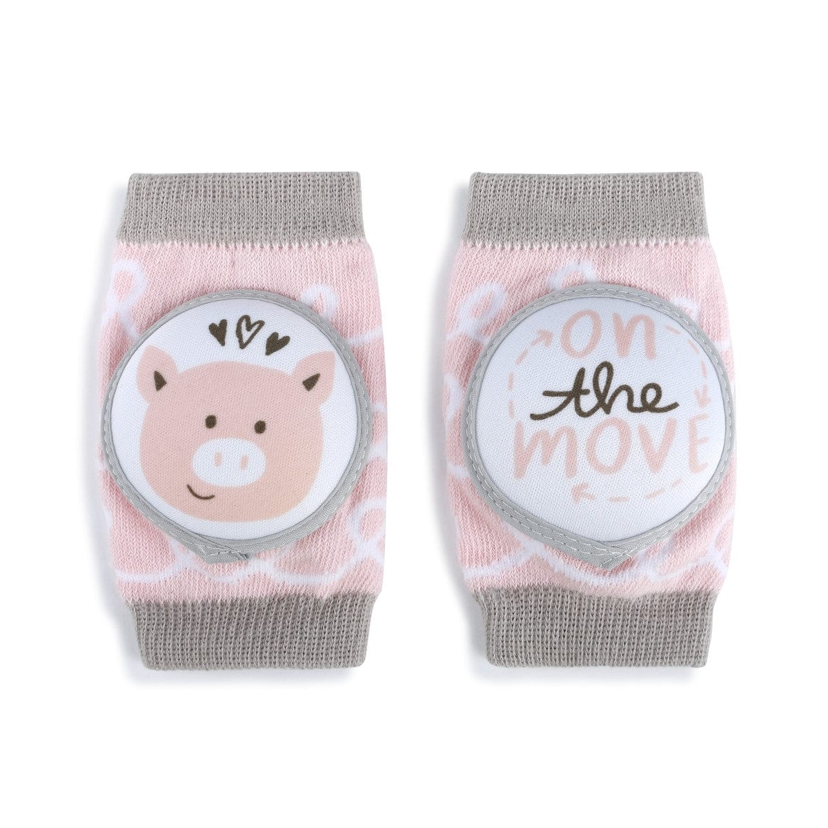 Cute Baby Knee Protectors-Kneezies! Little Piggy Knee Protectors for Babies - The Pink Pigs, A Compassionate Boutique