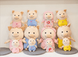 Plush Piggy Dress Up Dolls, 3 Sizes, SM to LARGE, Cutest Piggy EVER! - The Pink Pigs, A Compassionate Boutique
