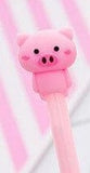 Pink Pig Writing Pen Black Ink, Cute as can be!