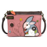 Chala Rabbit Collection: Wallet, Key Chain, Totes and Crossbody Bag for Bunny Lovers - The Pink Pigs, Animal Lover's Boutique
