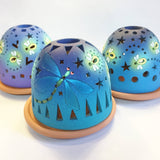 Firefly Ceramic Luminary-Handmade in the USA!*