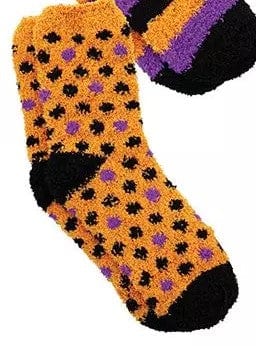 Trick or Feet Fuzzy Halloween Socks in an Ornament Ball-Perfect Gift! Womens - The Pink Pigs, A Compassionate Boutique