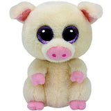 Beanie 6" Stuffed Piggy with Big Eyes! Top Seller in our Gift Shop! - The Pink Pigs, A Compassionate Boutique