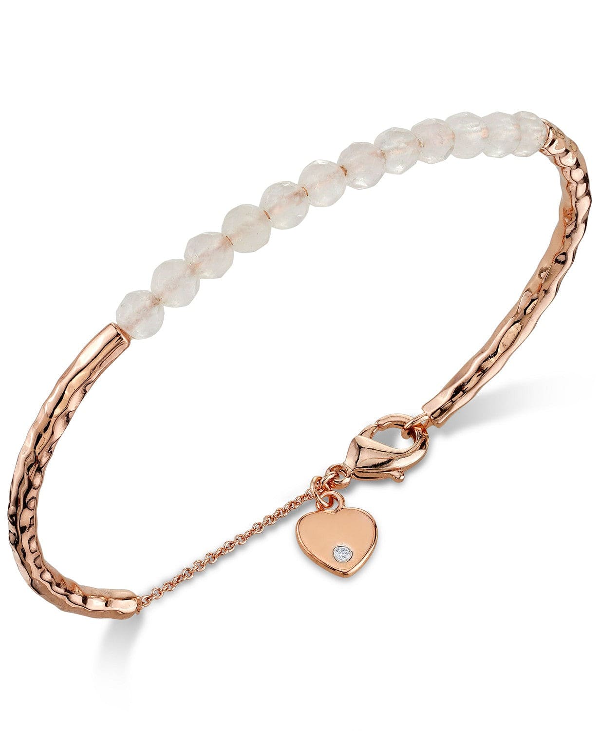 Unwritten Gemstone Bracelets Rose Quartz or Sodalite - The Pink Pigs, A Compassionate Boutique