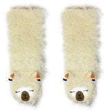 Plush Shaggy Llama Knee High Slipper Socks Beautiful, Cute, Luxurious! *