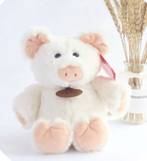 Plush Piggy Doll Toy Cute and Super Soft! - The Pink Pigs, A Compassionate Boutique