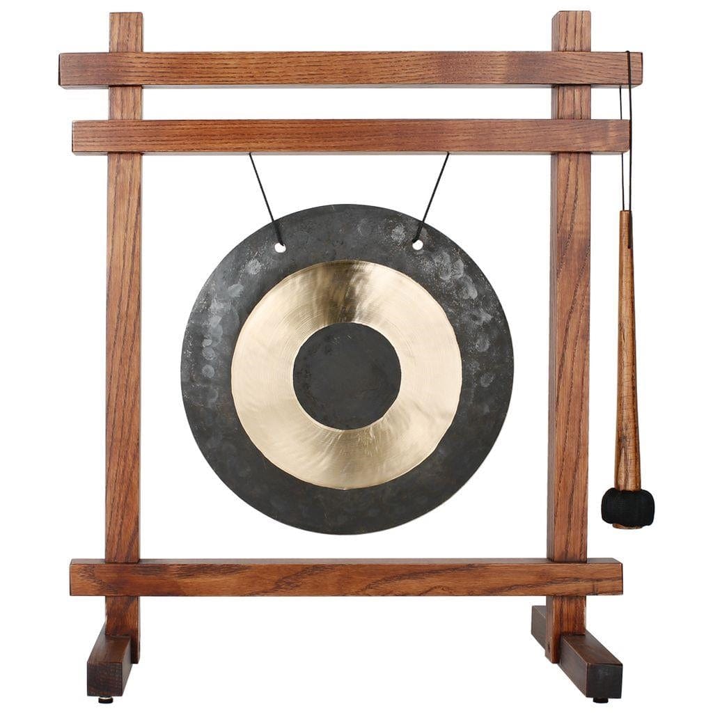 Woodstock Chimes Table Gong-Top Quality Beautiful Centerpiece for your Home! - The Pink Pigs, A Compassionate Boutique