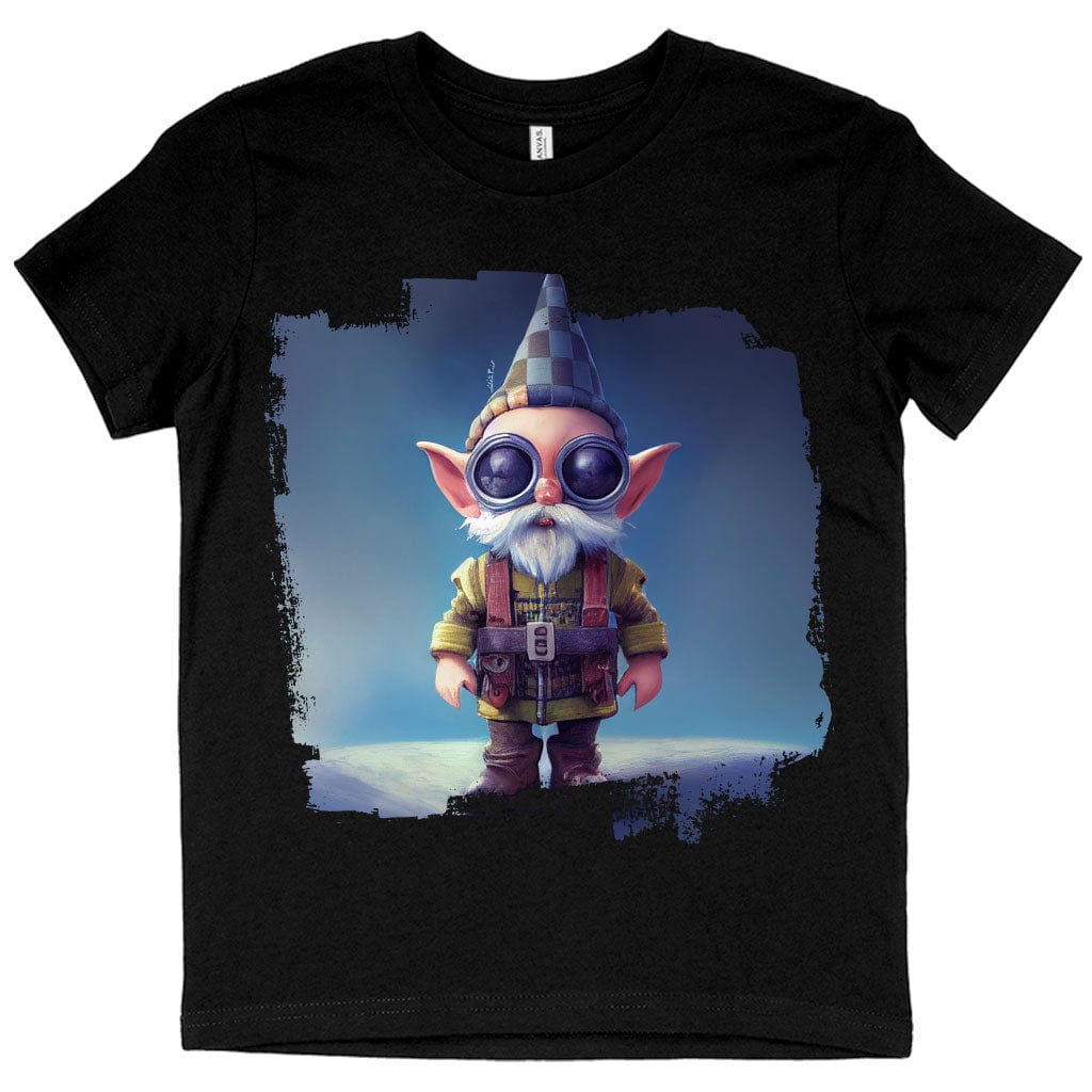 Funny Gnome Kids' T-Shirt - Pilot T-Shirt - Cartoon Tee Shirt for Kids
