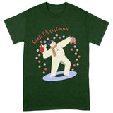 Cool Christmas Heavy Cotton T-Shirt - Art Tee Shirt - Cool T-Shirt