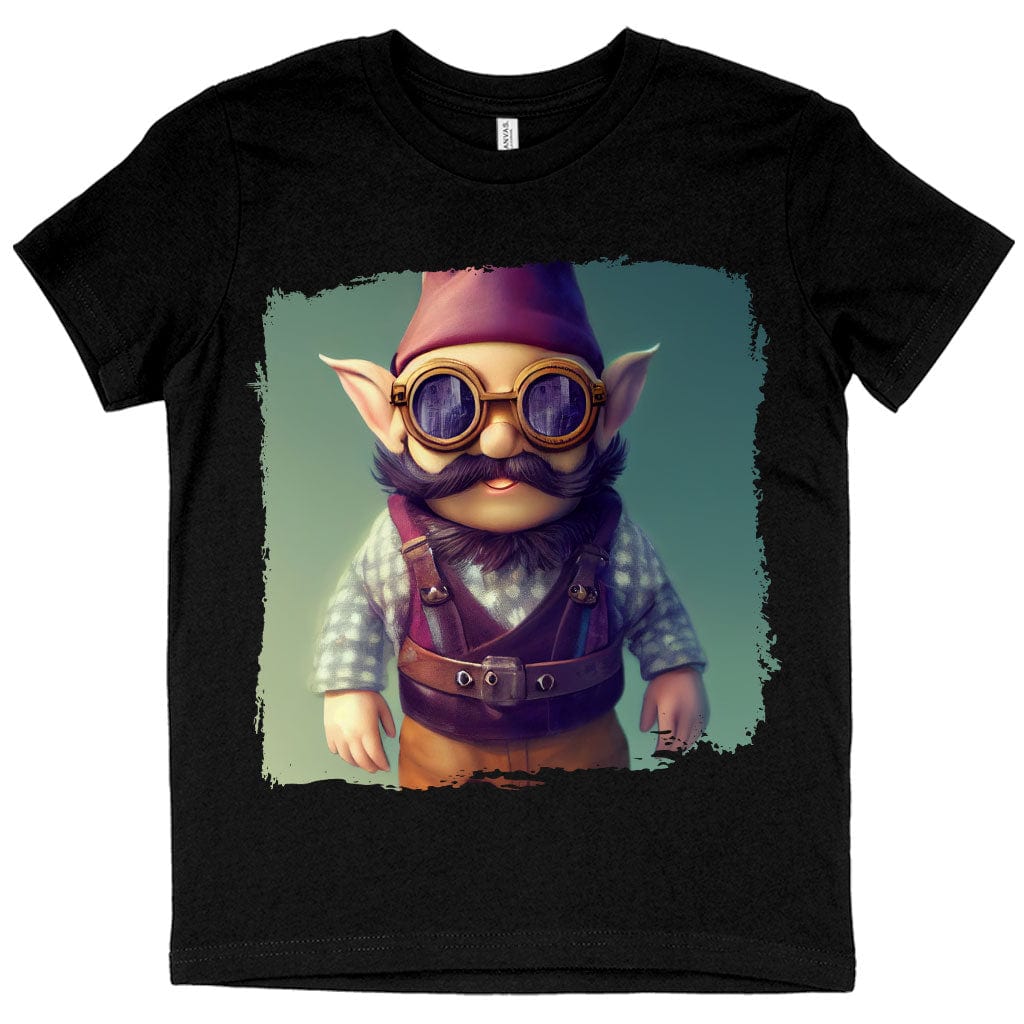 Gnome Kids' T-Shirt - Pilot T-Shirt - Steampunk Tee Shirt for Kids