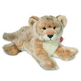 Plush Realistic Lioness Lying 32 cm - Eco-friendly plush toy by Teddy Hermann