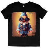 Anime Fantasy Kids' T-Shirt - Gnome T-Shirt - Printed Tee Shirt for Kids