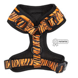 Abound-Sassy Woof Pet Products Adjustable Harness - Paw of the Tiger