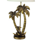 Abound-Zeckos Table Lamp Palm Tree Tropical Table Lamp