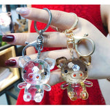 Pig Keychains in Pink, purple, blue, black, gold & clear acrylic, SO CUTE! NOT sold in stores! - The Pink Pigs, Animal Lover's Boutique