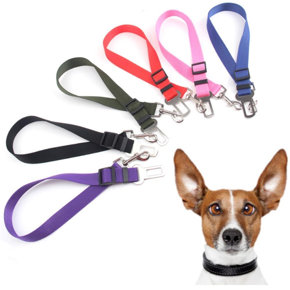 Adjustable Nylon Doggie Seatbelt-Keep Your Dog Safe in the Car! - The Pink Pigs, A Compassionate Boutique