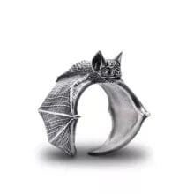 Ali Express Jewelry Silver Tone Fashion Bat ring