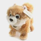 Alibaba: Aurora Plush Dog Lifelike Pomeranian Puppy Stuffed Animal - 7"