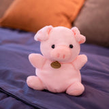 Alibaba: Aurora Plushies Pig Baby Plush Animals!  Cow, Pig, Sloth, Bear, Husky Floppy Soft Plush Toys