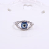 Alibaba - Booker Fine Fashion Jewelry Ring 6 Evil Eye Ring Sterling Silver