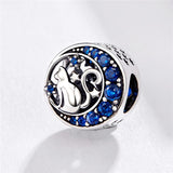 Alibaba Charms Cat Lovers Pandora Style Charm Collection Sterling Silver