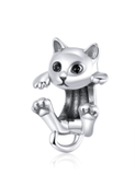 Alibaba Charms Lil Kitty Cat Lovers Pandora Style Charm Collection Sterling Silver