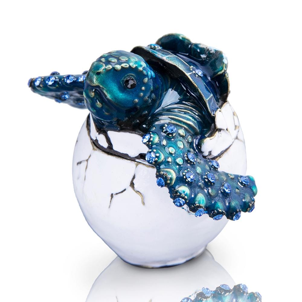 Alibaba Decor Hatching Baby Turtle Trinket Box