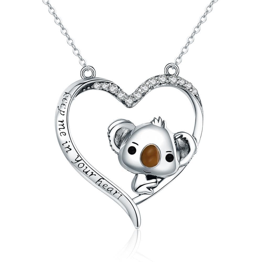 Alibaba Fine Fashion Jewelry-Necklace Necklace Koala Jewelry!  Necklace, Rings, Charms and Earrings Beautiful Sterling Silver for Koala Bear Lovers!