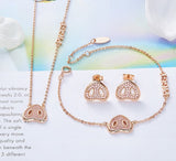 Alibaba Fine Fashion Jewelry SET Pig Snout Jewelry Set!  Necklace, Earrings, Bracelet or Save & Buy the SET!